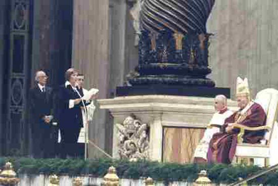 John Paul II promoting women on the altar